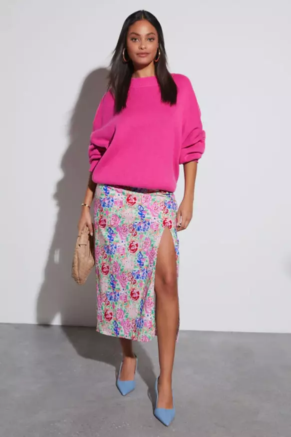 Carlene Floral Midi Skirt
