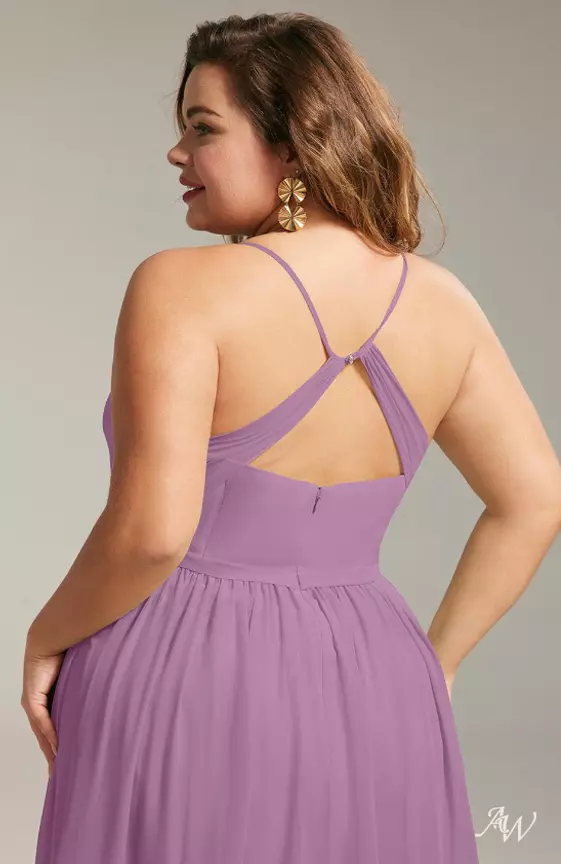 lavender plus size dress