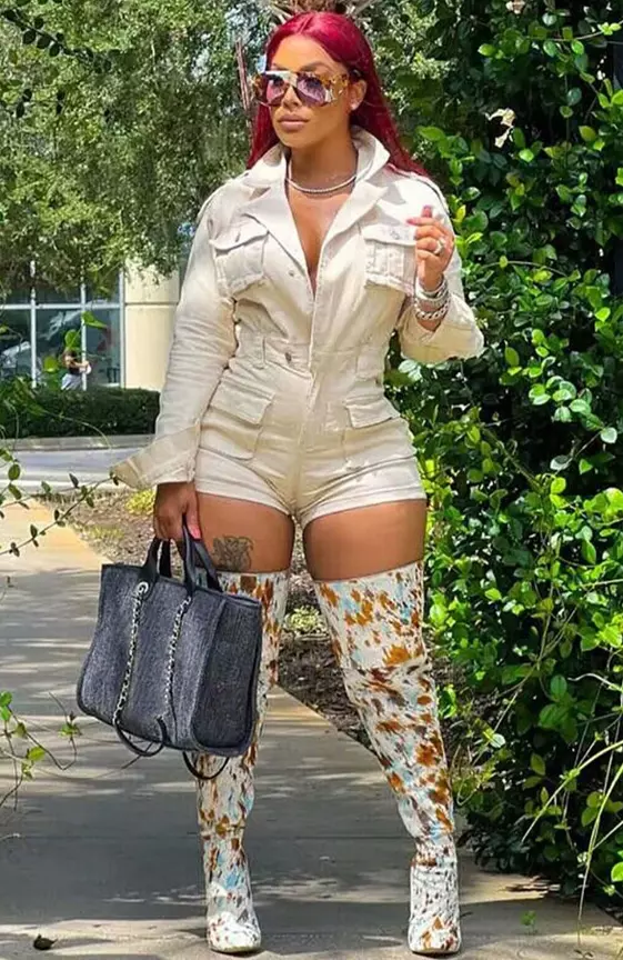 romper outfit for black women
