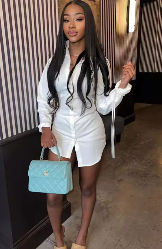 white outfits for black women