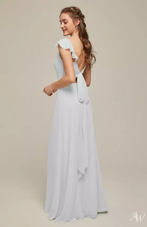 white formal dress